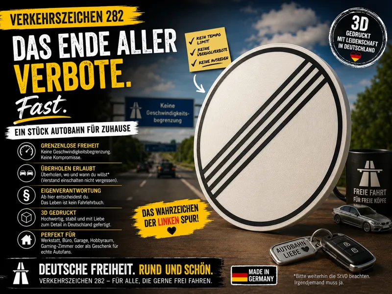Freiheit. Made in Germany. (Zeichen 282)