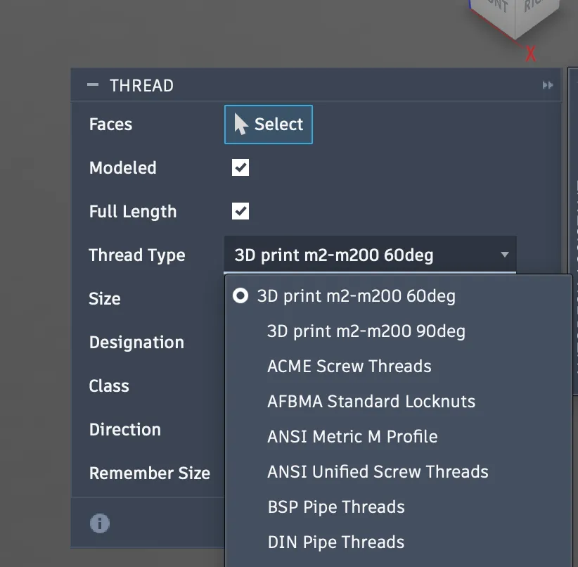 Fusion Thread Profile Pack (Optimized for Printing - Free 3D Print ...