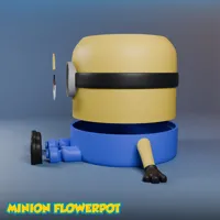 Pot de fleurs articulé Minion — photo 6
