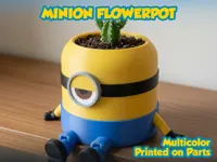 Pot de fleurs articulé Minion — photo 1