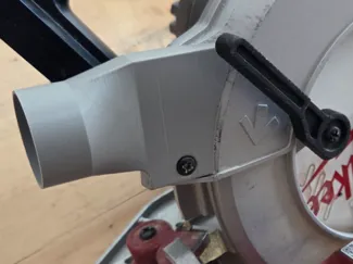 Aspirazione segatura sega circolare Worx