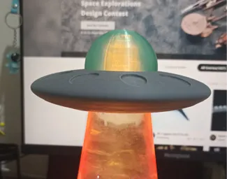 Lava Lamp UFO