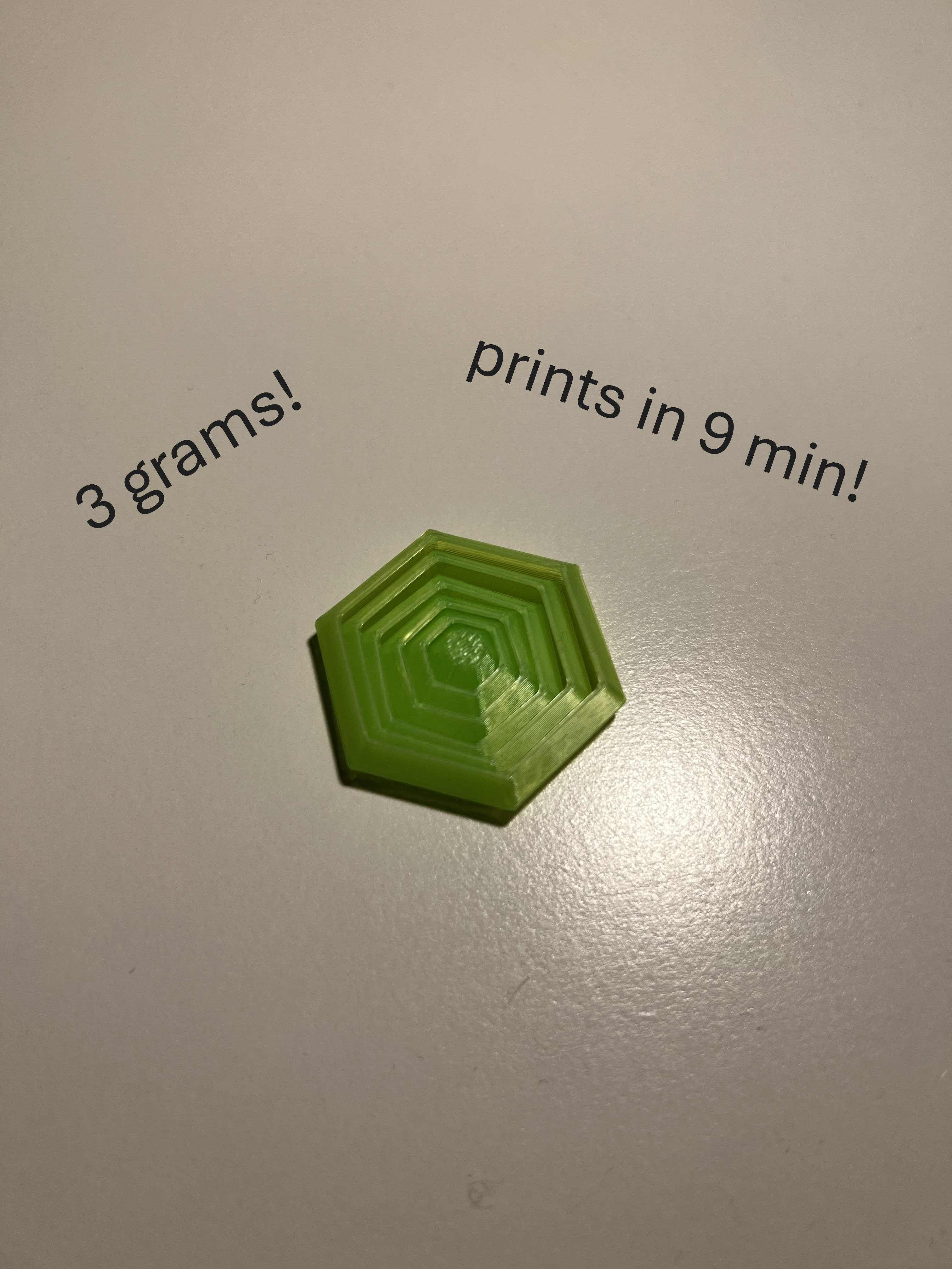 Miniatura 2 do modelo 3D Micro hex figet!