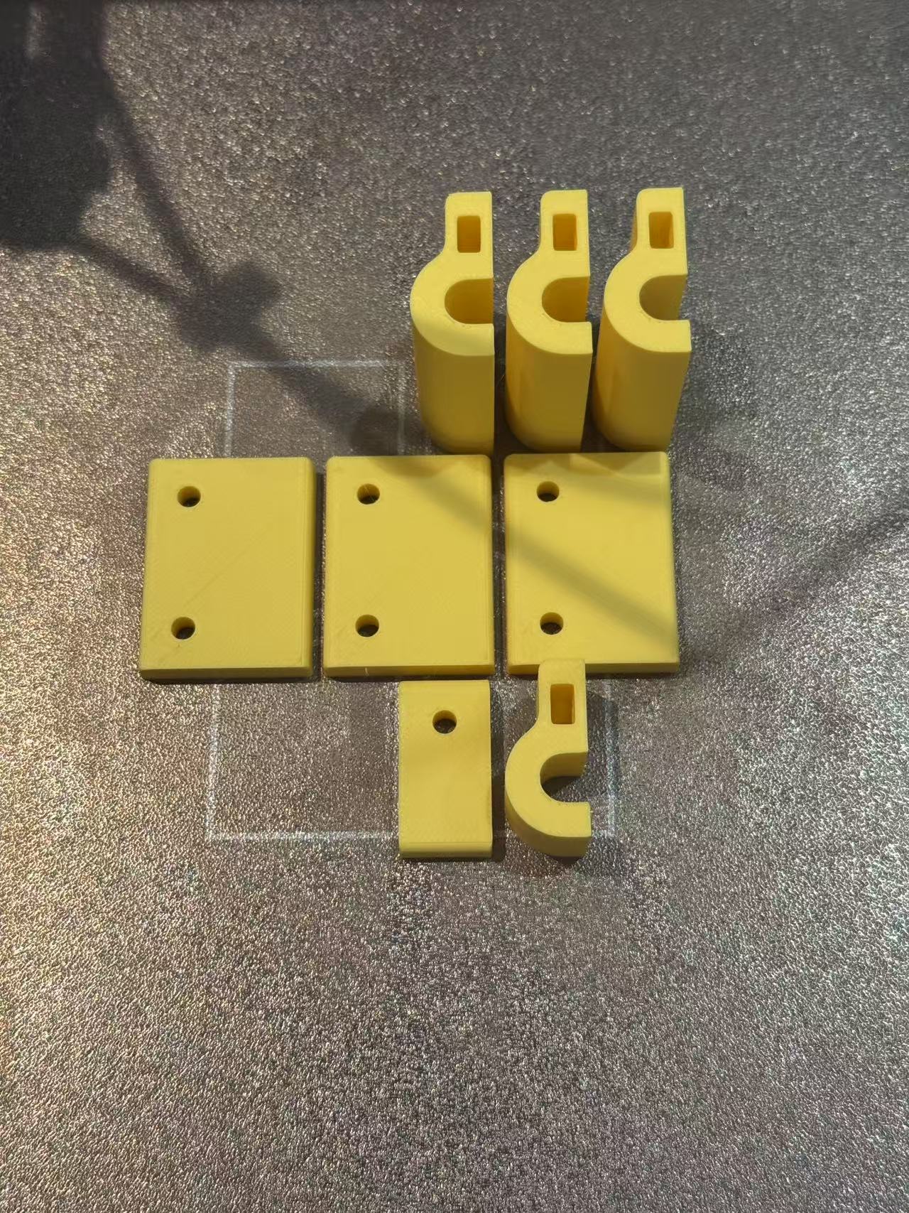 Miniatura 2 do modelo 3D 洞洞板安装方案（铝型材与光轴）
