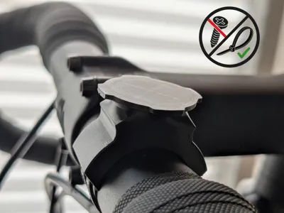 Quad Lock compatible Mount for Handlebar Bicycle 