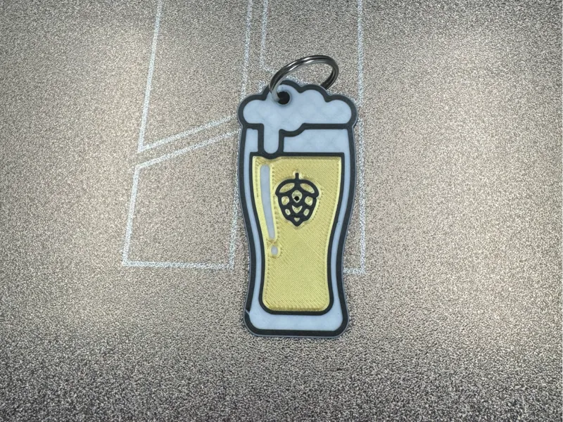 beer kaychain
