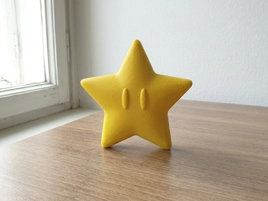 Super Star Fidget – Mario Style Lucky Star