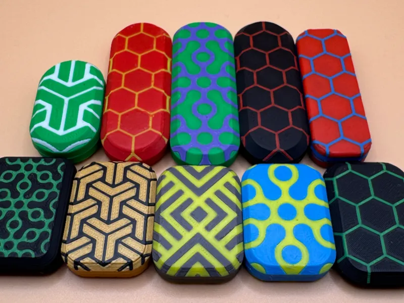 Magnetic Fidget Slider (Parametric / Customizable)
