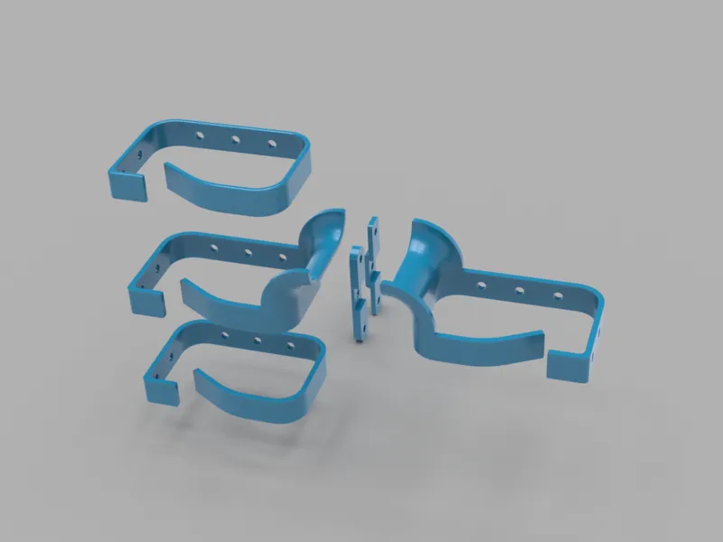 19 inch rack cable guides fiber cables