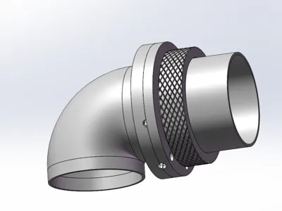 Window Exhaust Venting Component
