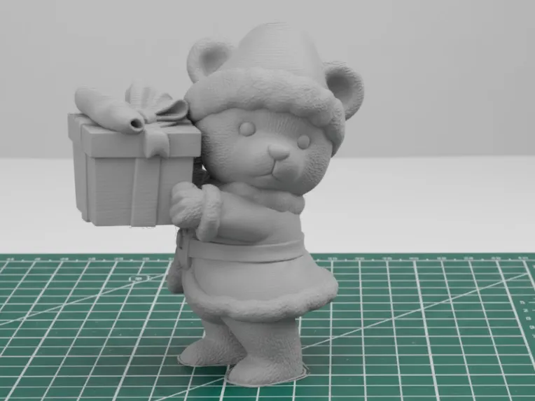 Teddy Bear Christmas Gift Cute Decoration 
