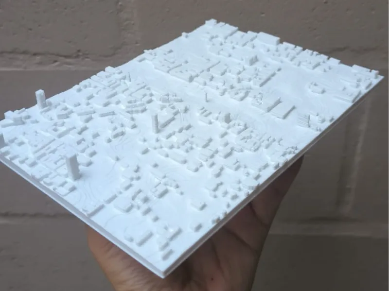Buenos Aires Cityscape - Microcentro Obelisco Map