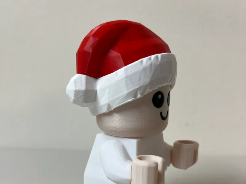 Big Brick * Baby Santa Hat