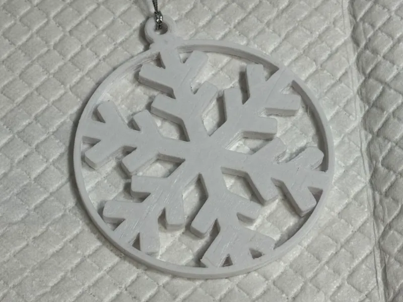 Ornament Schneeflocke