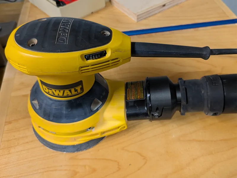 Dewalt D26453 sander to Festool hose adapter