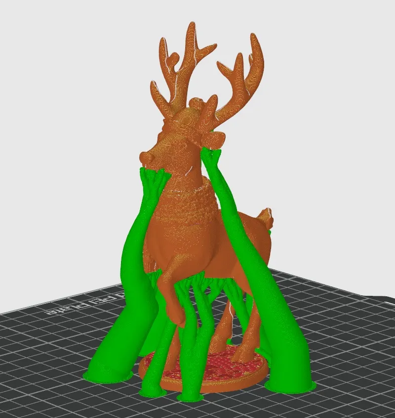 Christmas Reindeer - Free 3D Print Model - MakerWorld