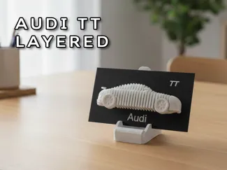 Audi TT Layered Sculpture
