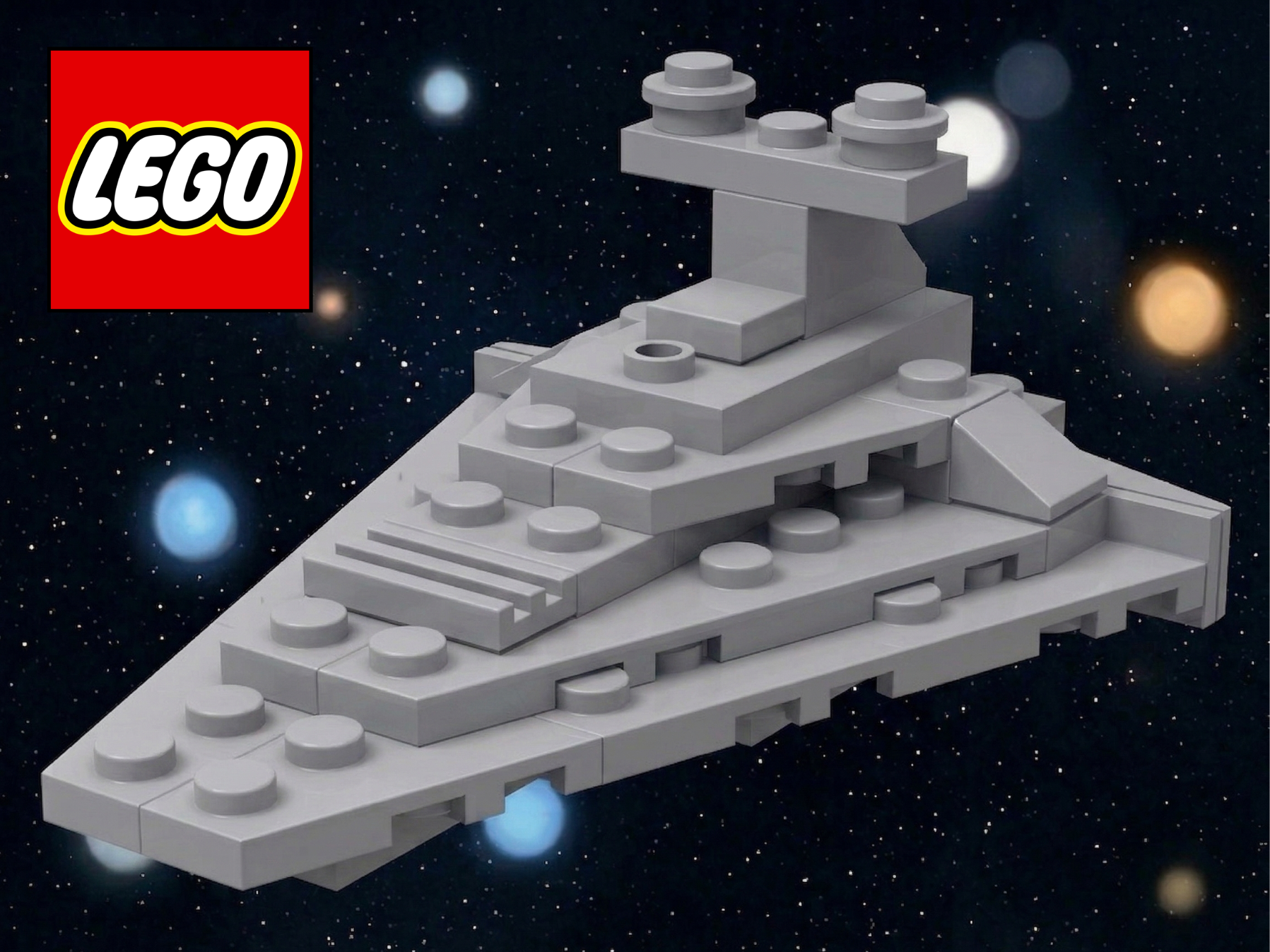 LEGOs Star Wars - Micro Star  Destroyer - 38 Parts