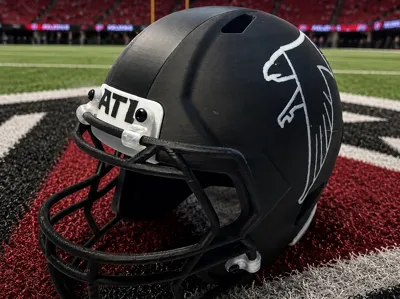 Retro Atlanta Falcons Mini Football Helmet