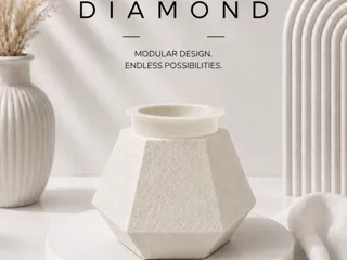 Lumi-Mod Diamond Modular Candle Holder