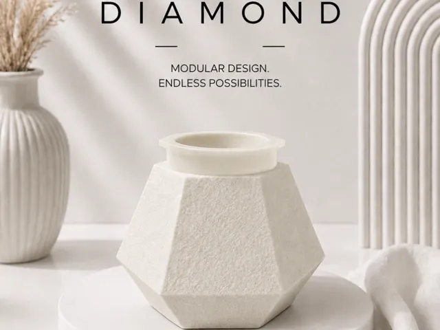 Lumi-Mod Diamond Modular Candle Holder