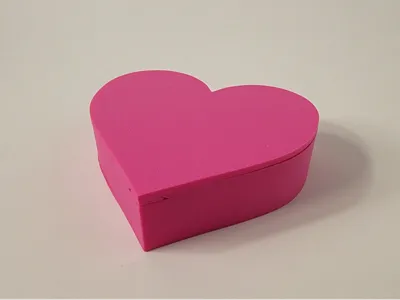 Heart slider box with click open/close