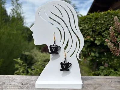 Coffee Cup Earrings