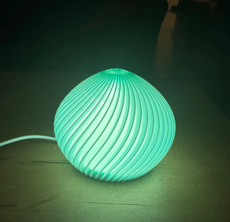 Swirly Ball Lamp for Bambu LED Lamp Hardware
