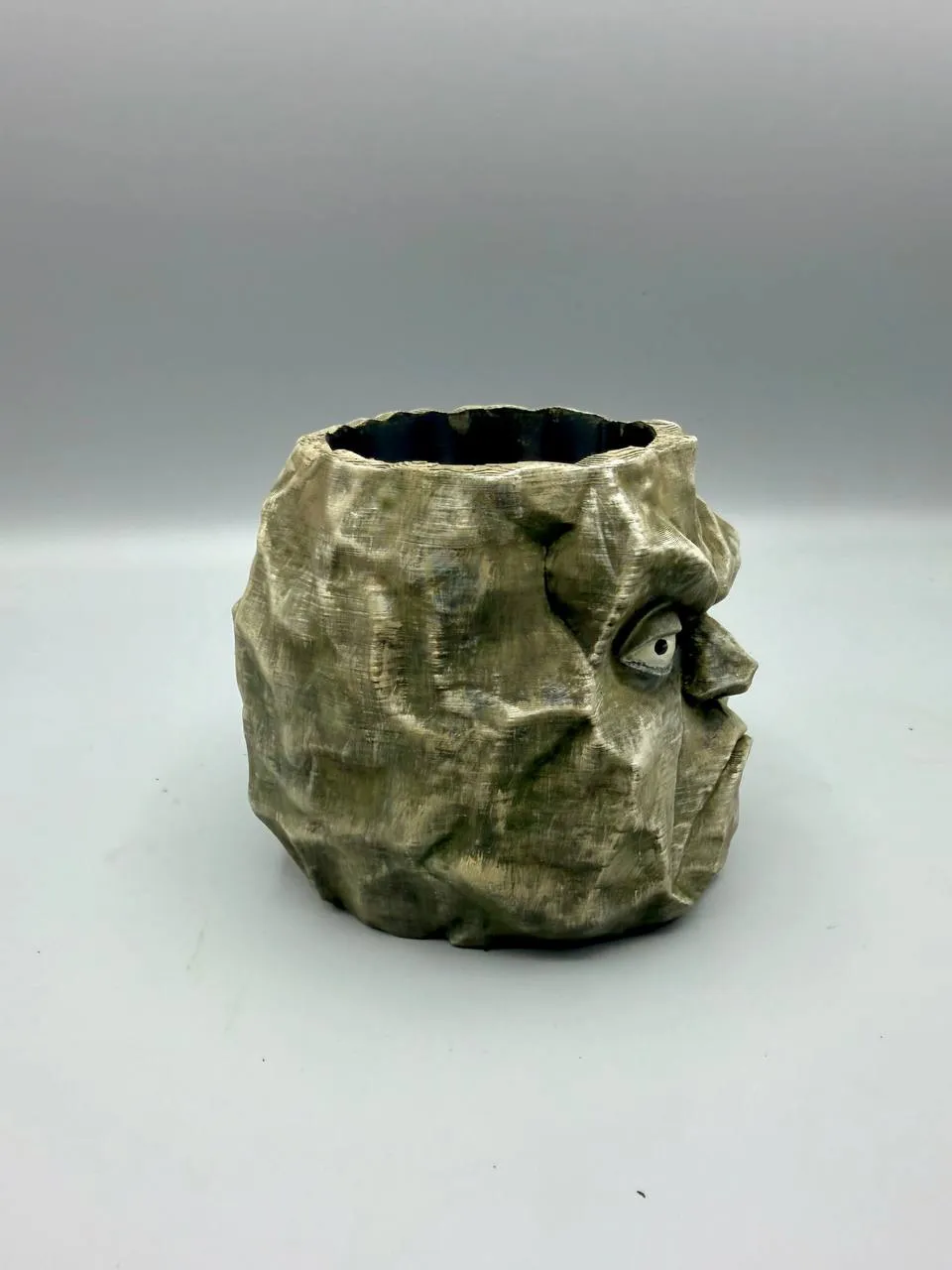 Grumpy Stone Tibia Old Grumpy Stone-Planter - Free 3D Print Model - MakerWorld