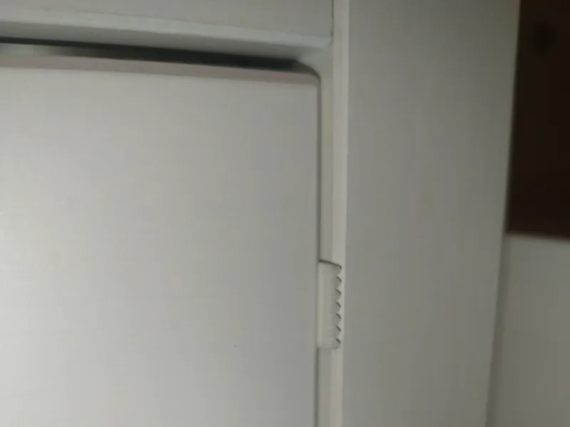 Hidden child lock for drawer