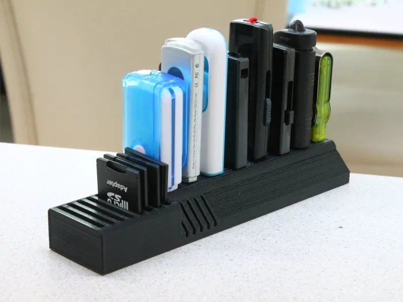 Holder for usb pendrive and sd card