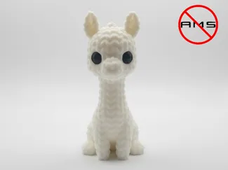 Knitted Llama / NO AMS