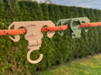 Foldable Rope Hook - (print without support)