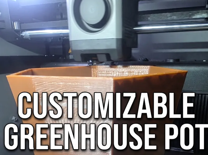 Make your own Greenhouse pot + saucer and texture