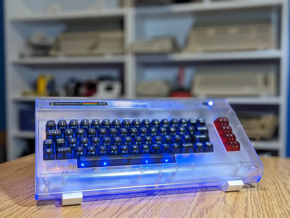 Commodore 64 Display Stand - 35° incline - Free 3D Print Model - MakerWorld