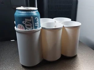Shopping Bag Aluminum Can and Yogurt Cup Protector