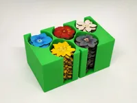 PLA, 0.2mm layer, 2 walls, 10% infill