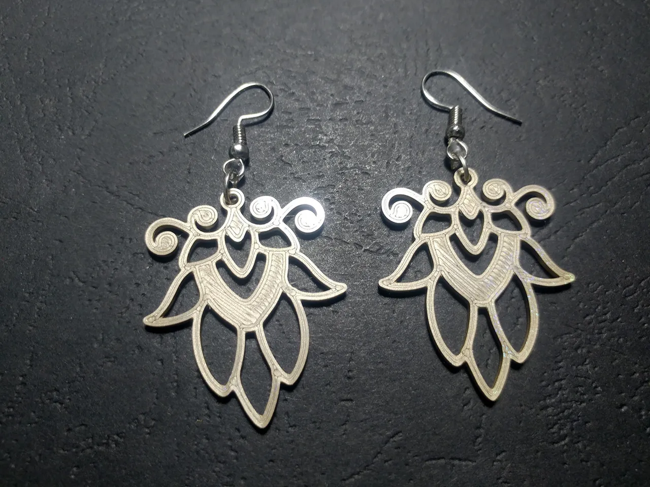 Spiral Queen Earrings view 3