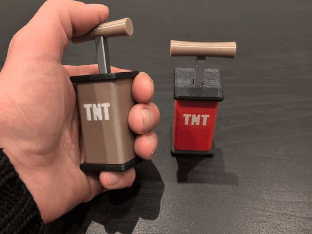Vintage TNT Detonator Fidget Toy