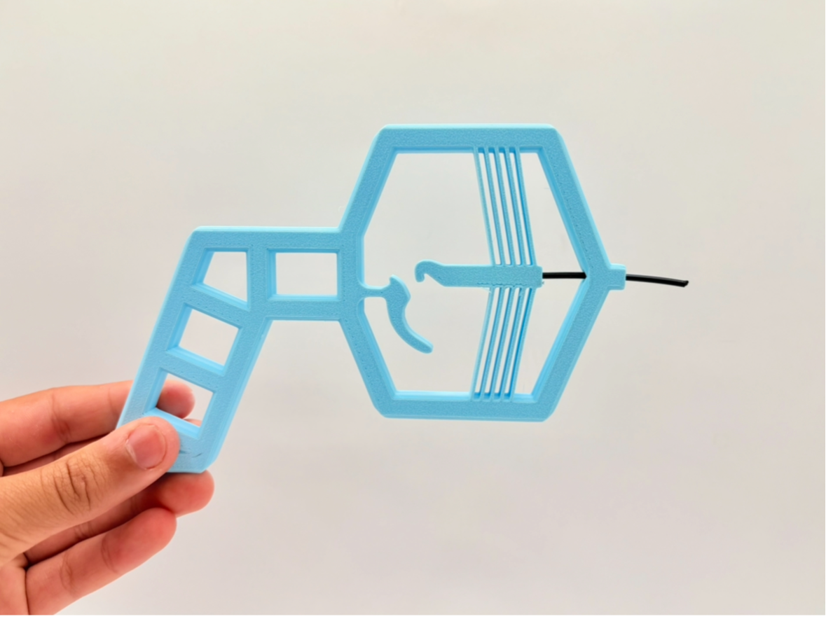 Filament Gun Compliant Mechanism (Print In Place)