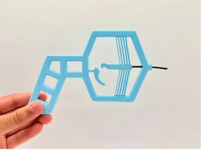 Filament Gun Compliant Mechanism (Print In Place)