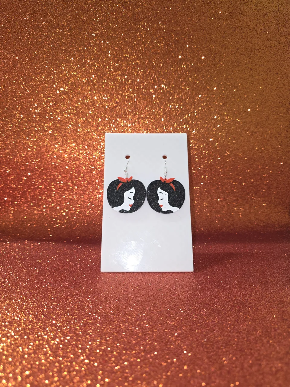 Snow White in the Apple earrings view 2
