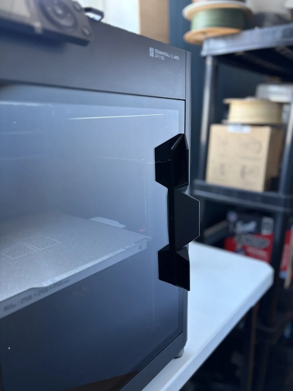 X1, X1C, P1S, P1P Door Handle - Free 3D Print Model - MakerWorld