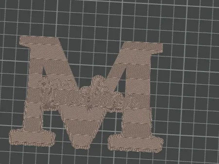 m