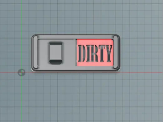 Dishwasher Clean/Dirty Sign