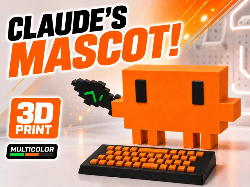 Claude's Mascot - Pixel Sword Buddy  (Claude Code)