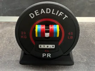 Deadlift Fitness PR Display  Record Counter