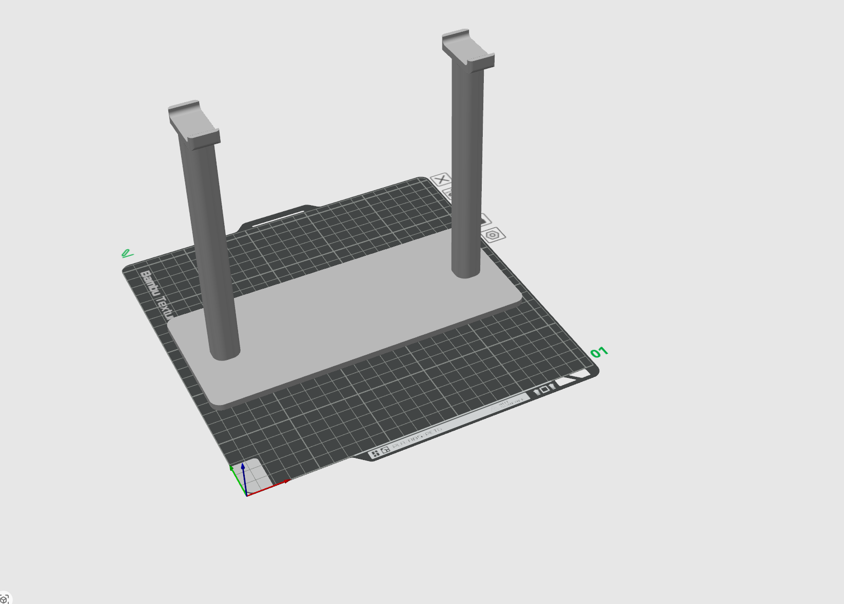 Miniatura 2 do modelo 3D MP7 weapon stand