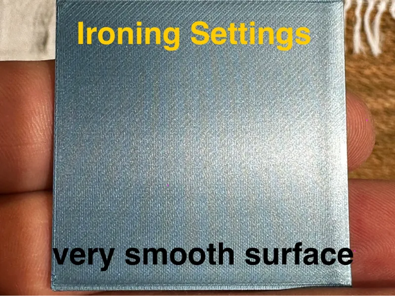 ironing  for a very smooth surface. Easy to use.