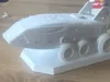 0.2mm layer, 2 walls, 15% infill - supports needed